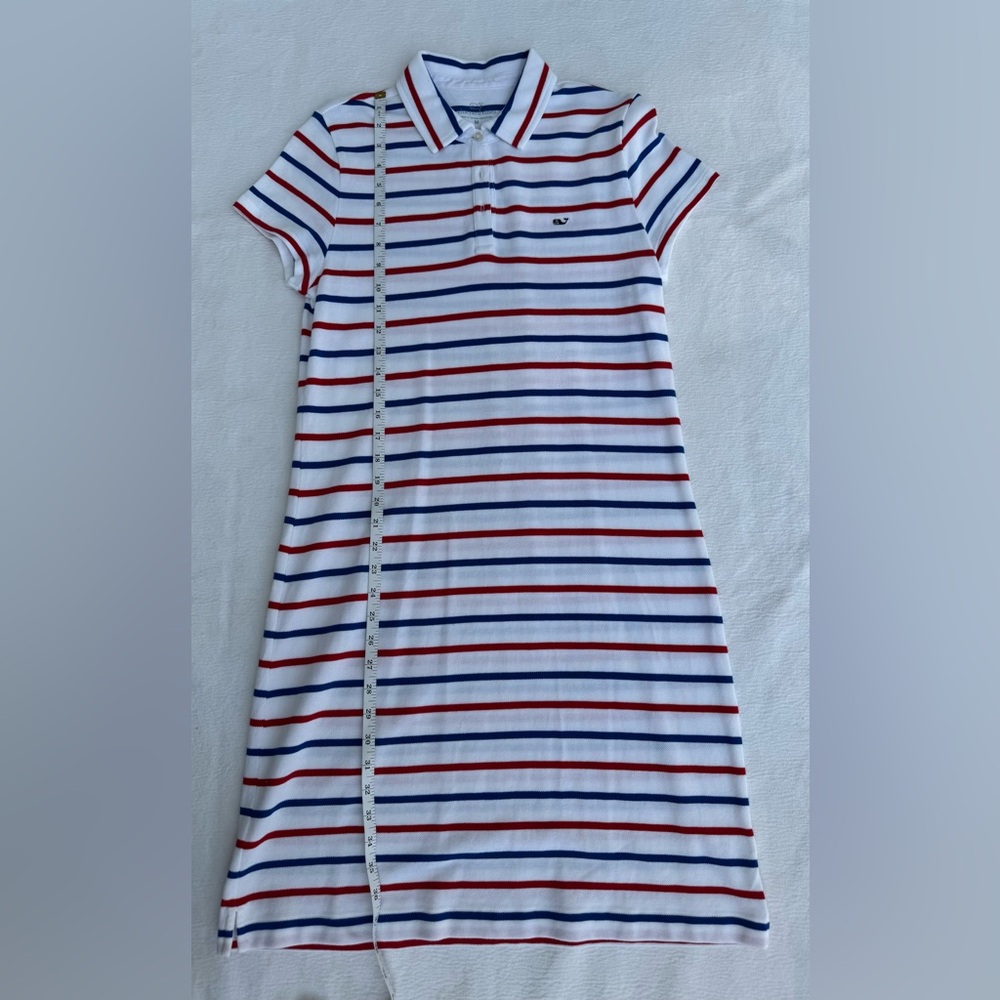 Vineyard Vines Women’s Striped Polo Dress M - Picture 2 of 6